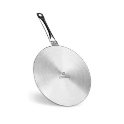Sale Stainless Steel Induction Hob Plate Adapter, 19cm, Grey Induction Cookware