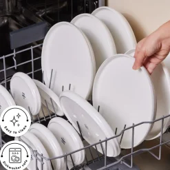 Discount Stream Bone China Sunset 34-Piece Serveware Set for 6 People, White Forever Bone China Serveware Sets|See All Serveware Sets