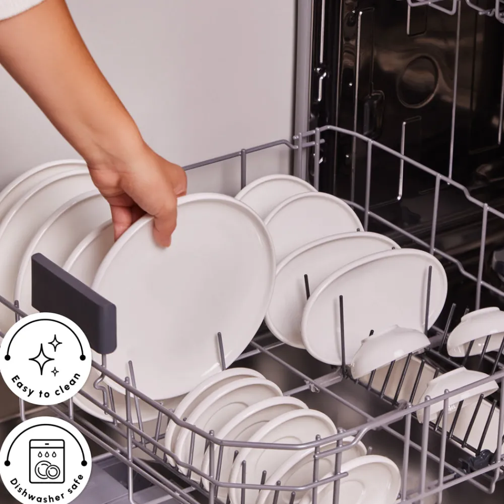 Outlet Stream Pure Cordelia 20-Piece Porcelain Serveware Set for 6 People, White See All Serveware Sets|Porcelain Serveware Sets