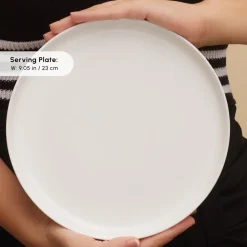 Clearance Stream Pure Favaro 38-Piece Serveware Set for 6 People, White See All Serveware Sets|Forever Bone China Serveware Sets