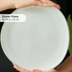 Discount Stream Pure Middle 34-Piece Serveware Set for 6 People, White See All Serveware Sets|Porcelain Serveware Sets