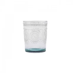 Sale Sunflower Glass Tumbler Glass, 250ml, Transparent Green Tumbler Glasses