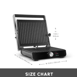 Toastmaster Grill and Sandwich Toaster, 2000W, Sandwich Toasters
