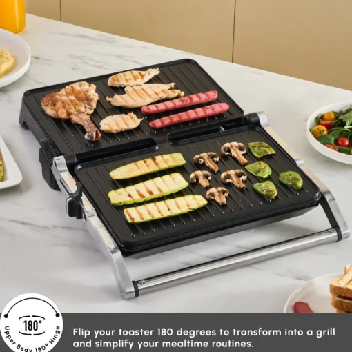 Hot Toastmate Sandwich Toaster and Grilling Machine, 2000W, Sandwich Toasters