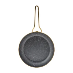 Outlet Troy Enamel Induction Frying Pan, 26cm, Black Gold Pans|Induction Cookware