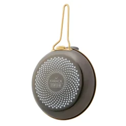 Outlet Troy Enamel Induction Frying Pan, 26cm, Black Gold Pans|Induction Cookware