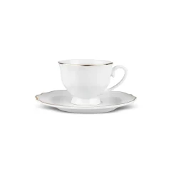 Clearance Vera 25-Piece Porcelain Tea & Coffee Cup Set, Espresso & Turkish Coffee Cup Sets