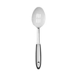 Hot Viona Stainless Steel Slotted Serving Spoon, 33cm, Grey Kitchen Utensils