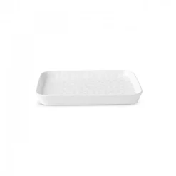 Online x by Refika Bembeyaz Bone China Dessert/Side Plate, 17cm, White Side Plates