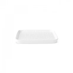 Hot x by Refika Bembeyaz Bone China Dessert/Side Plate, 18cm, White Side Plates