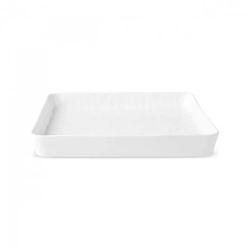 Clearance x by Refika Bembeyaz Bone China Dinner Plate, 27cm, White Dinner Plates