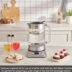 Sale x by Refika XL Glass Tea Maker and Kettle, 2200W, 2,8L, Tea Machines