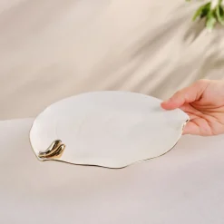 Best X Müge Anlı Bone China Side Plate, 21cm, White Side Plates
