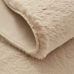 Best Kasmir Rugs 7/24 Cosy Premium Beige Rug, 70cmx100cm, Beige Modern Rugs