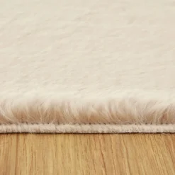 Best Kasmir Rugs 7/24 Cosy Premium Beige Rug, 70cmx100cm, Beige Modern Rugs