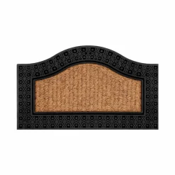 Sale Kasmir Rugs 100% Natural Coconut Shell Fiber Door Mat, 45cmx75cm, Multi Door Mats