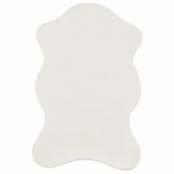 Discount Kasmir Rugs 7/24 Premium Faux Fur Rug, 70cmx100cm, White Faux Fur Rugs