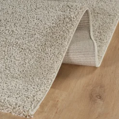 Clearance Kasmir Rugs 7/24 Puffy Nina Rug , 160cmx230cm, Beige Modern Rugs