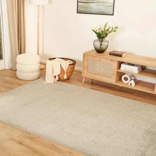 Sale Kasmir Rugs 7/24 Puffy Nina Rug , 80cmx150cm, Light Grey Modern Rugs