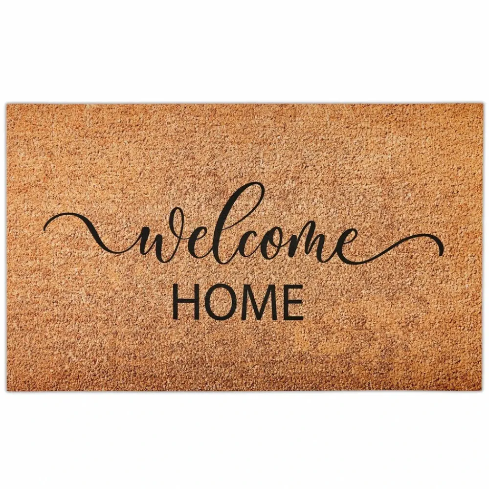 Sale Kasmir Rugs 7/24 Sare Welcome Decorative Door Mat, 45cmx75cm, Multi Door Mats