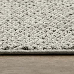 Clearance Kasmir Rugs 7/24 Scandinavian Premium Linda V2 Rug, 80cmx150cm, Grey White Scandinavian Rugs