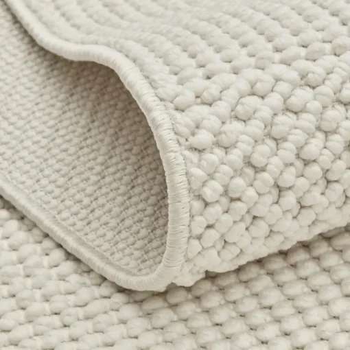 Discount Kasmir Rugs 7/24 Scandinavian Clara Rug, 80cmx150cm, White Scandinavian Rugs