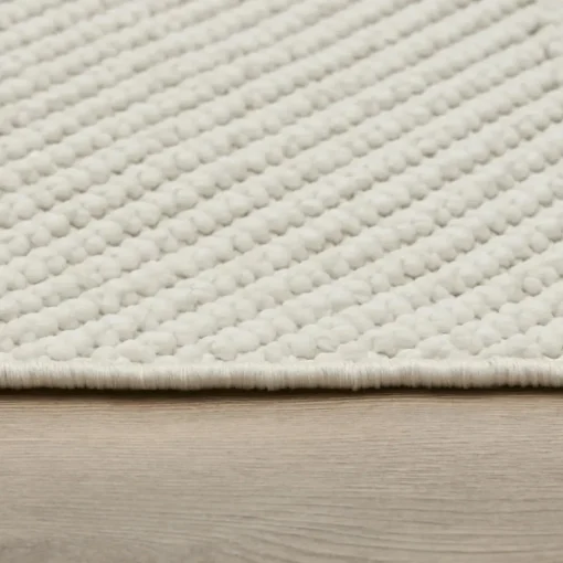 Discount Kasmir Rugs 7/24 Scandinavian Clara Rug, 80cmx150cm, White Scandinavian Rugs