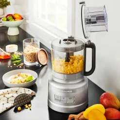 Discount KitchenAid 3 in 1 Food Processor, 300W , Contour Silver Food Processors