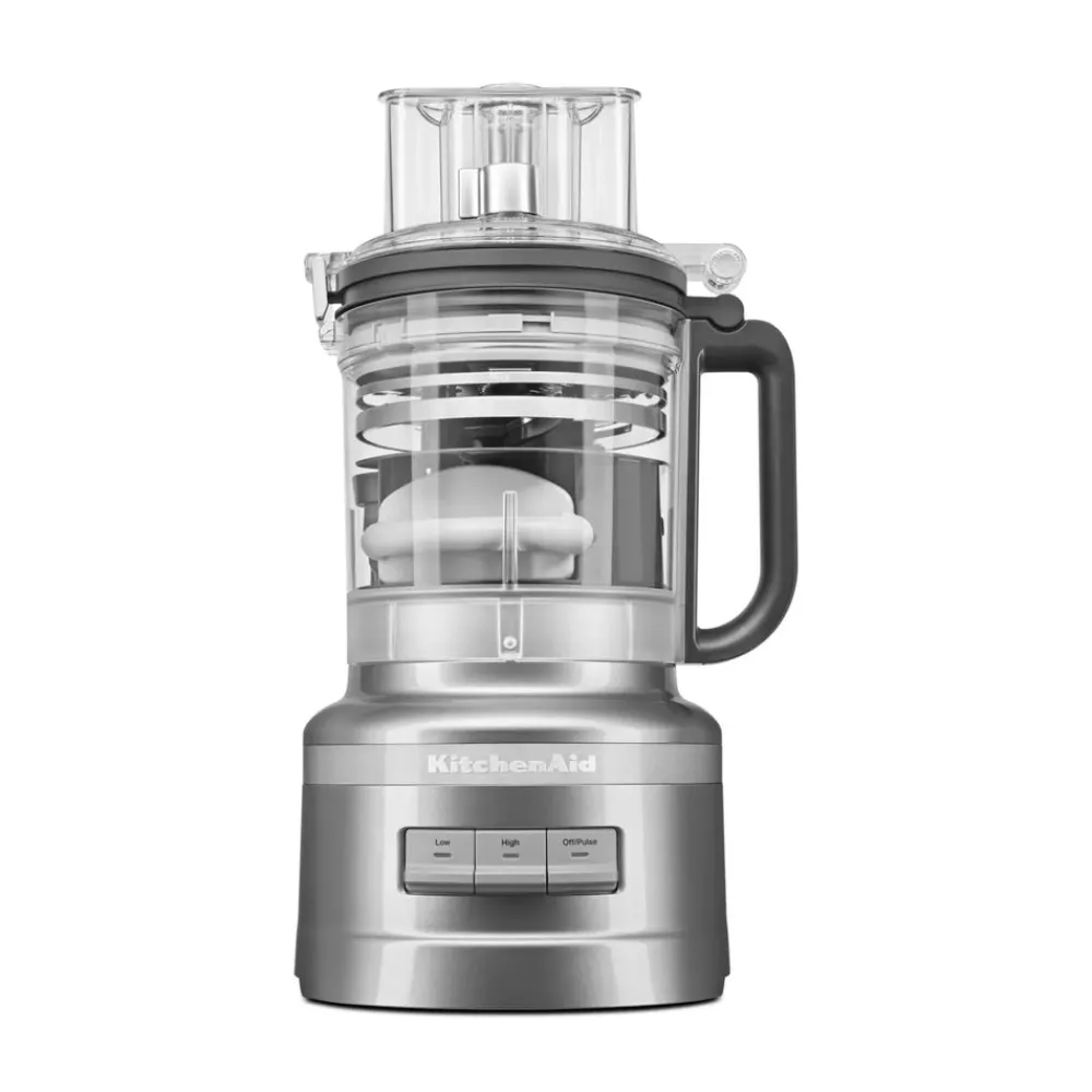 Discount KitchenAid 3 in 1 Food Processor, 300W , Contour Silver Food Processors