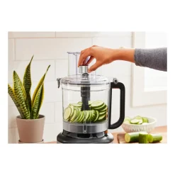 Discount KitchenAid 3 in 1 Food Processor, 300W , Contour Silver Food Processors