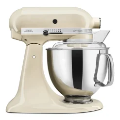 New KitchenAid Artisan Tilt-Head Stand Mixer, 4.8L, 300W, Almond Cream Stand Mixers