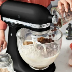 Hot KitchenAid Artisan Tilt-Head Stand Mixer, 4.8L, 300W, Onyx Black Stand Mixers