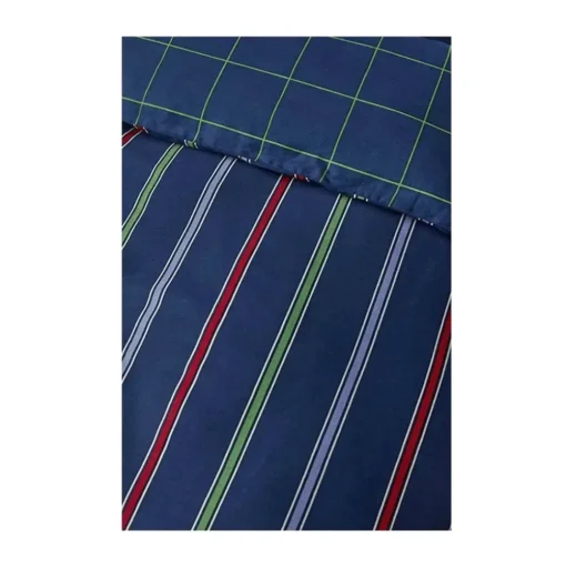 Online Nautica Home Ray 100% Cotton Duvet Cover Set, Double, 200cmx200cm, Navy Blue Multi Duvet Cover Sets