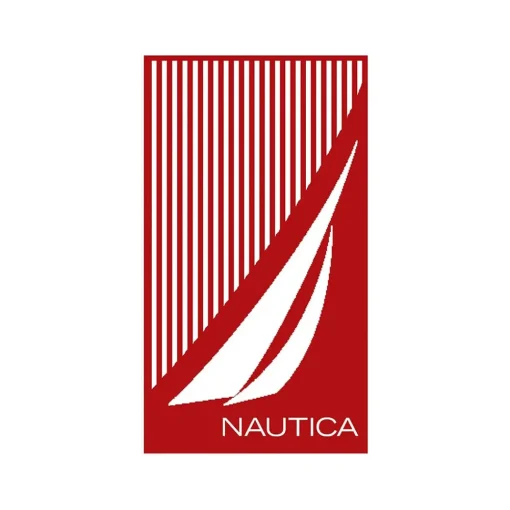 Outlet Nautica Home Stripe J 100% Turkish Cotton Beach Towel, 90cmx180cm, Red Multi Towels