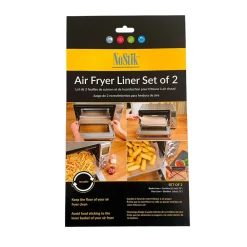 New Nostik 2-Piece Rectangular Air Fyer and Oven Liner, Kitchen Gadgets