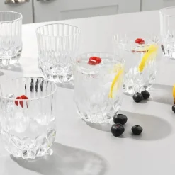 Clearance Rcr Adagio 6-Piece Whisky Glass Set, 350ml, Transparent Tumbler Glasses
