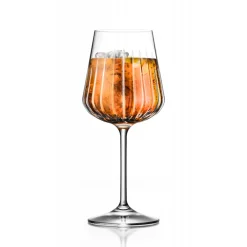 New Rcr 6-Piece Timeless Spritz Wine Set, 490ml, Transparent Wine And Champagne Glasses