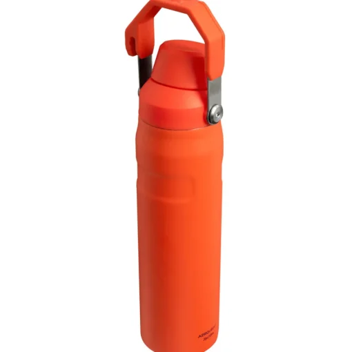 Hot Stanley Aerolight IceFlow Stainless Steel Cold Water Flask, 600ml, Tigerlily Stainless Steel Flasks