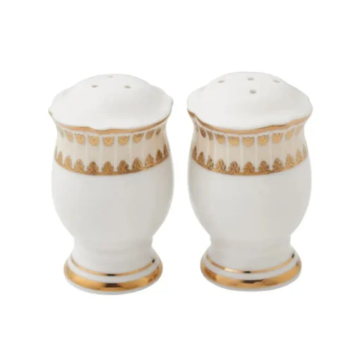 Online Weimar Joanna Of Bavaria 63-Piece Fine Bone China Dinner Set for 12 People, White Gold See All Dinner Sets|Fine Bone Dinner Sets