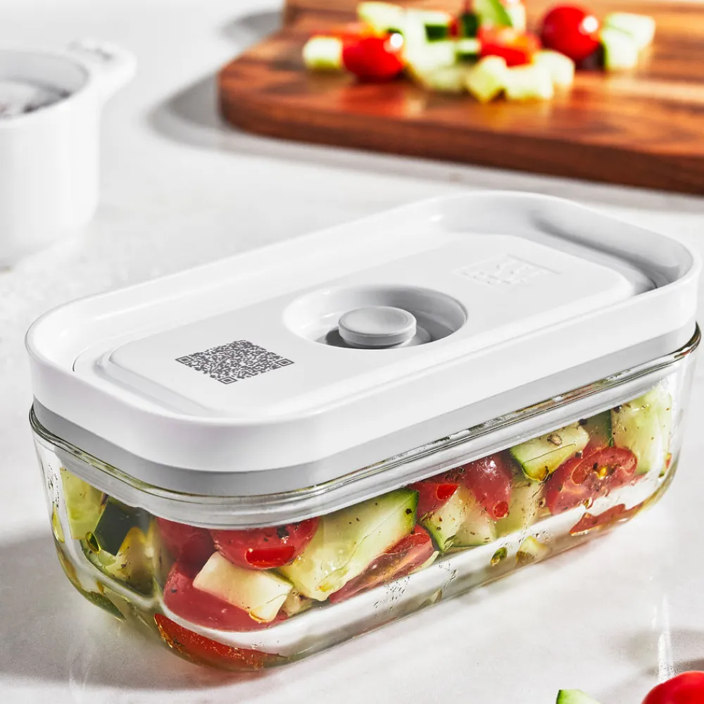 Sale Zwilling Glass Vacuum Box, S, Storage Containers